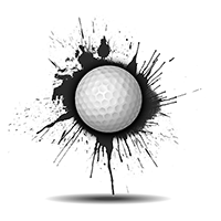 Golf Ball Splatter