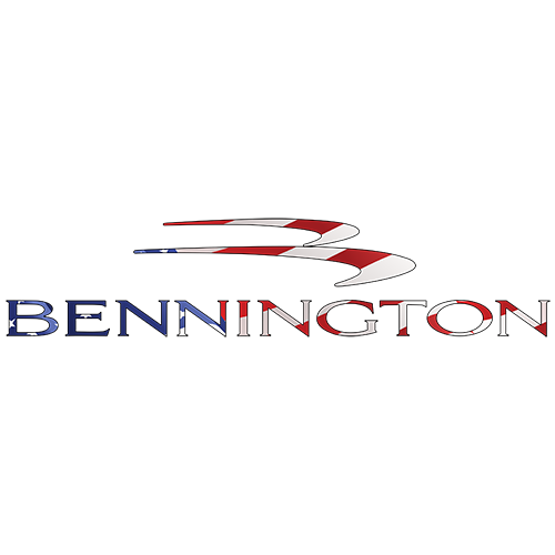 Bennington Logo Flag Veritical