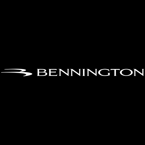 Bennington Logo White Horizontal