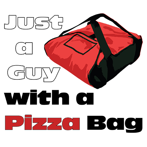 Just a Guy with a Pizza Bag